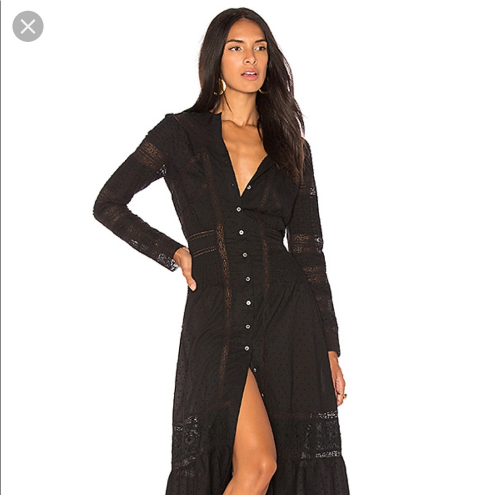 LoveShackFancy Victorian Maxi Dress Size 2